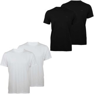 JOOP! 2er Pack Herren Rundhals Ausschnitt T-Shirts extrem weich Baumwolle Modal Elasthan Premium