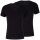 JOOP! Herren V-Ausschnitt Unterhemden T-Shirts 2er Pack Baumwolle Elasthan