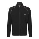 BOSS Loungewear-Jacke mit Zip Regular-Fit elastische Baumwolle