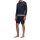 BOSS Loungewear-Jacke mit Zip Regular-Fit elastische Baumwolle Blau M