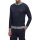 BOSS Loungewear-Jacke mit Zip Regular-Fit elastische Baumwolle Blau L