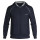 BOSS Loungewear-Jacke Zip Kapuze Regular-Fit elastische Baumwolle Blau M