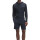 BOSS Loungewear-Jacke Zip Kapuze Regular-Fit elastische Baumwolle Blau M