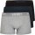 JOOP! 17 JB-3-Pack-Boxer Co/EL  960 Grau Blau Schwarz XL