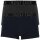 HOM 2 Pack HO1 Herren Boxershorts Boxerlines 1 dunkelblau 1 grau V006 M