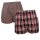 Marc OPolo 2er Pack Webboxer  XL    rot/blau kariert + uni anthrazit