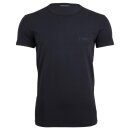 Emporio Armani Slim Fit Rundhals T-Shirts Logodruck CO.EL. S M L XL M 79935 Marine Abyss