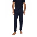 BOSS Herren Jogginghose Mix&Match Stretch Baumwolle Logo Stickerei Blau M