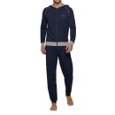 BOSS Herren Jogginghose Mix&Match Stretch Baumwolle Logo Stickerei Blau XL