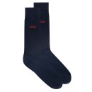 BOSS HUGO Socken mittelhoch aus Baumwoll-Mix im Zweier-Pack Blau 39-42