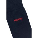 BOSS HUGO Socken mittelhoch aus Baumwoll-Mix im Zweier-Pack Blau 43-46