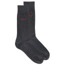 BOSS HUGO Socken mittelhoch aus Baumwoll-Mix im Zweier-Pack Grau 39-42