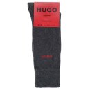 BOSS HUGO Socken mittelhoch aus Baumwoll-Mix im Zweier-Pack Grau 39-42