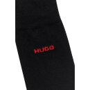 BOSS HUGO Socken mittelhoch aus Baumwoll-Mix im Zweier-Pack Schwarz 39-42