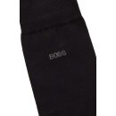 BOSS Socken mittelhohe Logo Socken Baumwollmix Stretch (2er Pack) Schwarz 39-42