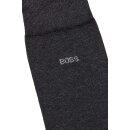 BOSS Socken mittelhohe Logo Socken Baumwollmix Stretch (2er Pack) Anthrazit 39-42