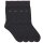 BOSS Socken mittelhohe Logo Socken Baumwollmix Stretch (2er Pack) Anthrazit 43-46