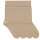 BOSS Socken mittelhohe Logo Socken Baumwollmix Stretch (2er Pack) Beige 39-42