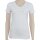 EMPORIO ARMANI Damen Shirt V-Ausschnitt (1er Pack) Weiß/White Logoschriftzug L