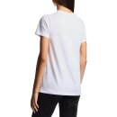 EMPORIO ARMANI Damen Shirt O-Ausschnitt (1er Pack) Weiß/White Logoschriftzug L
