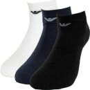 EMPORIO ARMANI Herren Sneaker Socken (3er Pack)...