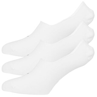 EMPORIO ARMANI Herren Sneaker Socken Invisible Socks (3er Pack) Weiß/White L/XL