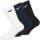 EMPORIO ARMANI Herren Socken mittelhoch (3er Pack) Mehrfarbig/Multicolor One Size