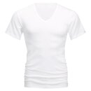 Mey Herren V-Neck-Shirt Serie Noblesse Basic Weiß