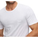 BOSS Herren T Shirt Rundhals Classic kurzarm reine Baumwolle Multipack  Weiß Farbe 100 Größe S/ 48/ 4