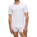 BOSS Herren T Shirt Rundhals Classic kurzarm reine Baumwolle Multipack  Weiß Farbe 100 Größe L/ 52/ 6