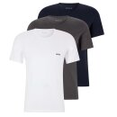 BOSS Herren T Shirt Rundhals Classic kurzarm reine...