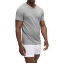 BOSS Herren T Shirts Classic V Ausschnitt kurzarm reine Baumwolle Multipack Mehrfarbig 999 S