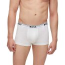 BOSS Herren Boxershorts Trunk Unterhosen Baumwolle Stretch 3er Pack M 3xWeiß