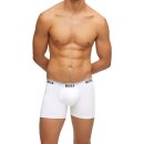 BOSS Herren BoxerBrief Power Trunk länger geschnitten Baumwolle Stretch 3er Pack L 3xWeiß