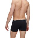 BOSS Herren BoxerBrief Power Trunk länger geschnitten Baumwolle Stretch 3er Pack XL 1xRot/Blau/Schwarz