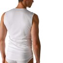 Mey Herren Unterhemd Serie Noblesse City-Shirt Ärmelloses Tanktop Breiten Trägern 4/S Weiß