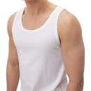 BOSS  Unterhemden Tank Tops Baumwolle mit Logostickerei L Weiß/White