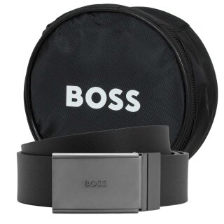 BOSS Wendegürtel Gemmy-Soft_Gb35_pp 002 Schwarz/Dunkelblau