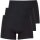HOM Herren Boxershorts Boxer Briefs 3er Pack Trunks Vorteilspack Schwarz/Black L