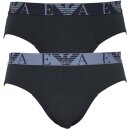 EMPORIO ARMANI 2er Pack Herren Brief Mini Slip Stretch Baumwolle