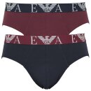 EMPORIO ARMANI 2er Pack Herren Brief Mini Slip Stretch Baumwolle