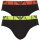 EMPORIO ARMANI 2er Pack Herren Brief Mini Slip Stretch Baumwolle