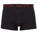 HOM 2 Pack HO1 Herren Boxershorts Boxerlines  1 rot 1 schwarz D045 M