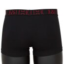 HOM 2 Pack HO1 Herren Boxershorts Boxerlines  1 rot 1 schwarz D045 M