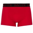 HOM 2 Pack HO1 Herren Boxershorts Boxerlines  1 rot 1 schwarz D045 M