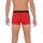 HOM 2 Pack HO1 Herren Boxershorts Boxerlines  1 rot 1 schwarz D045 M