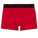 HOM 2 Pack HO1 Herren Boxershorts Boxerlines  1 rot 1 schwarz D045 L