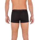 HOM 2 Pack HO1 Herren Boxershorts Boxerlines  1 rot 1 schwarz D045 L