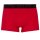 HOM 2 Pack HO1 Herren Boxershorts Boxerlines  1 rot 1 schwarz D045 L