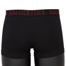 HOM 2 Pack HO1 Herren Boxershorts Boxerlines  1 rot 1 schwarz D045 XL